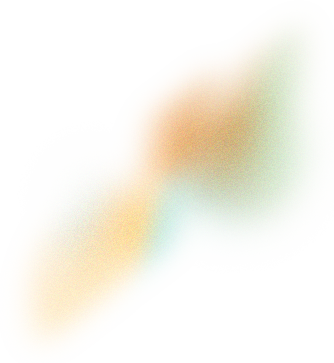 Glowy Gradient Abstract Brush Stroke Blob